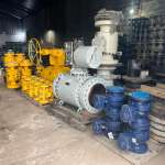 Tk Pneumatic shut down Ball Valves and Gear operated Ball valves.